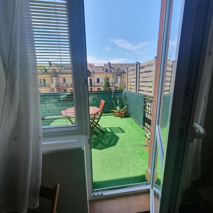 Na Fali Pokoje Goscinne Łeba Extérieur photo